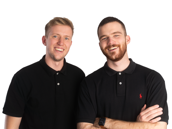 Florian und David, die Gründer von 116 Media